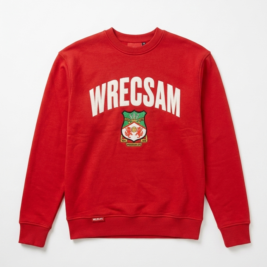 Wrecsam Red Crewneck