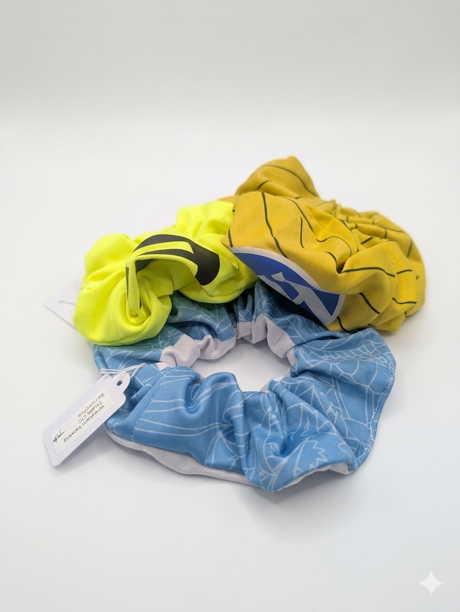 WAFC Upcycled Scrunchies