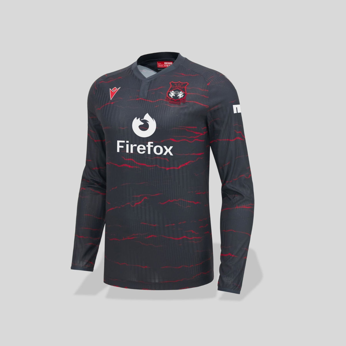 Wrexham AFC 26/27 The Slate Junior Away Shirt – Long Sleeve