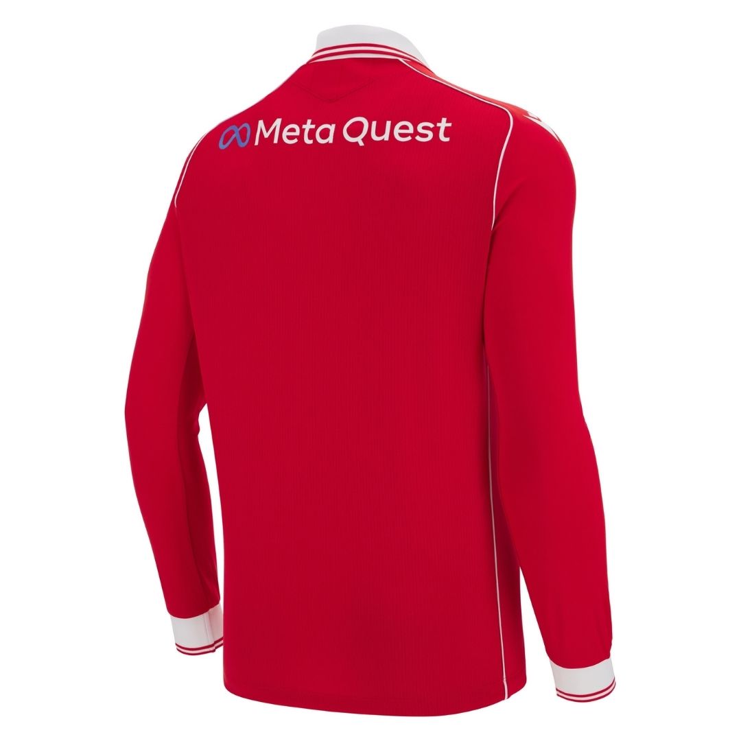 Wrexham AFC Junior 25/26 Home Shirt - Long Sleeve