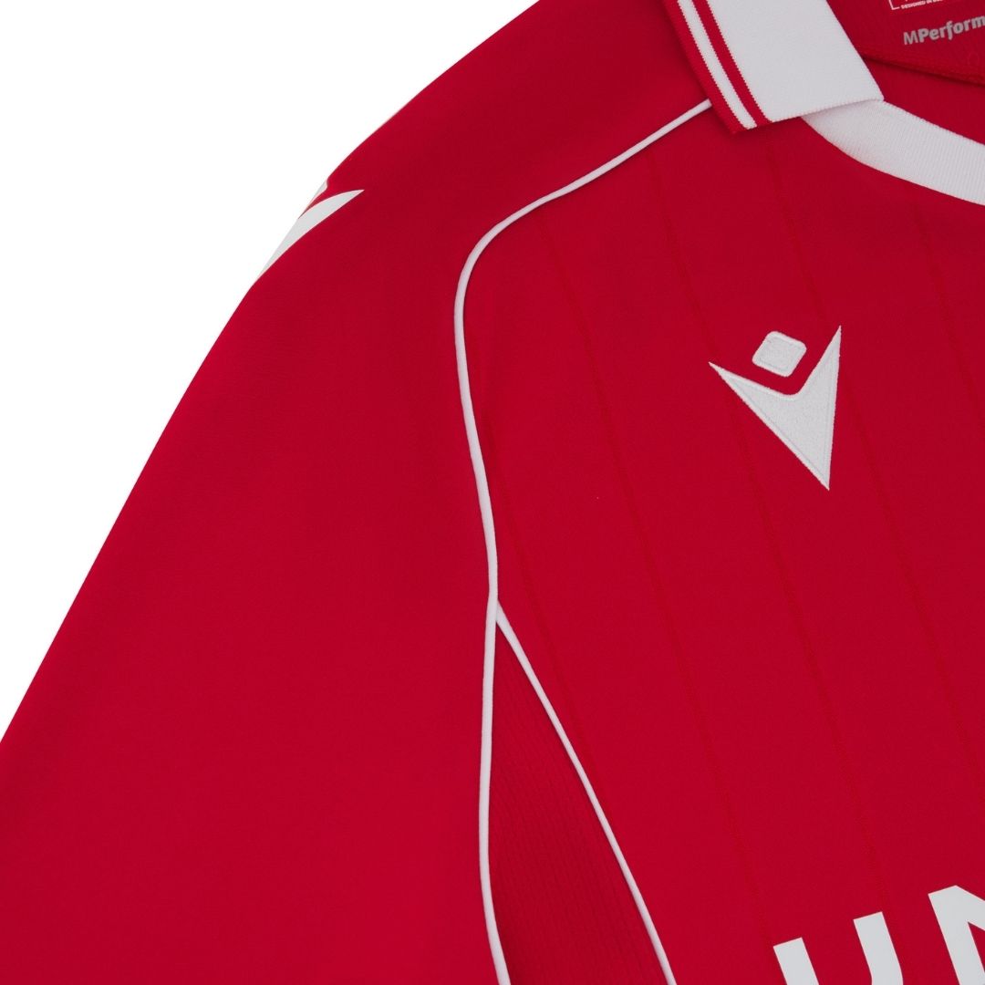 Wrexham AFC 25/26 Authentic Home Shirt - Long Sleeve