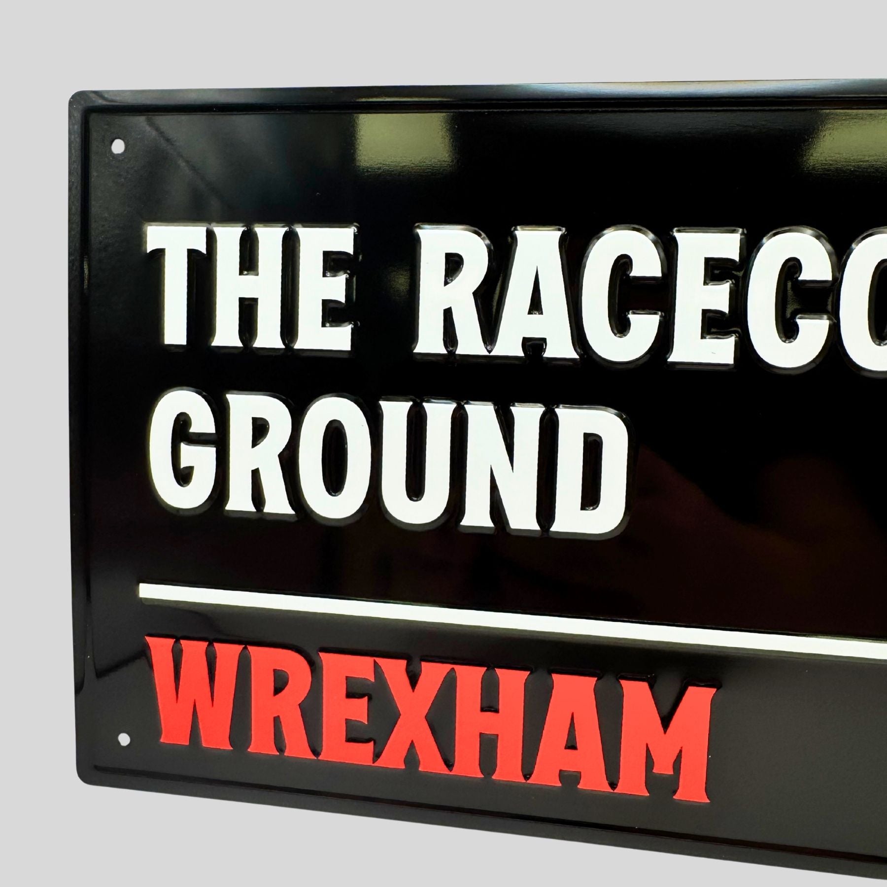 WAFC Racecourse Sign - Black