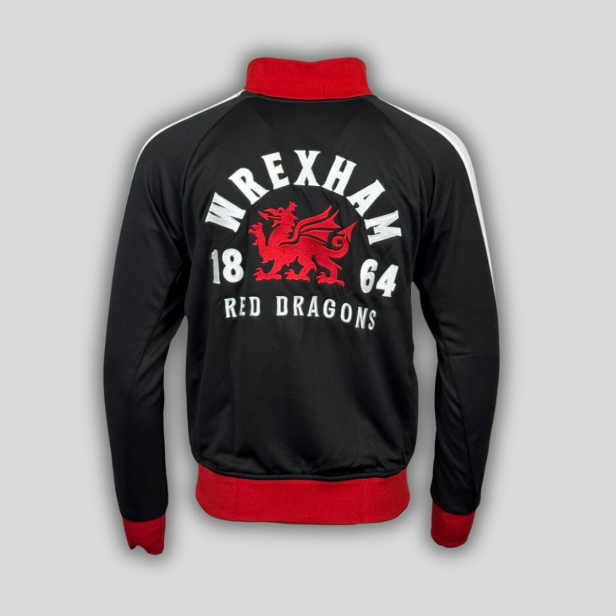 WAFC Red Dragons Track Jacket - Black