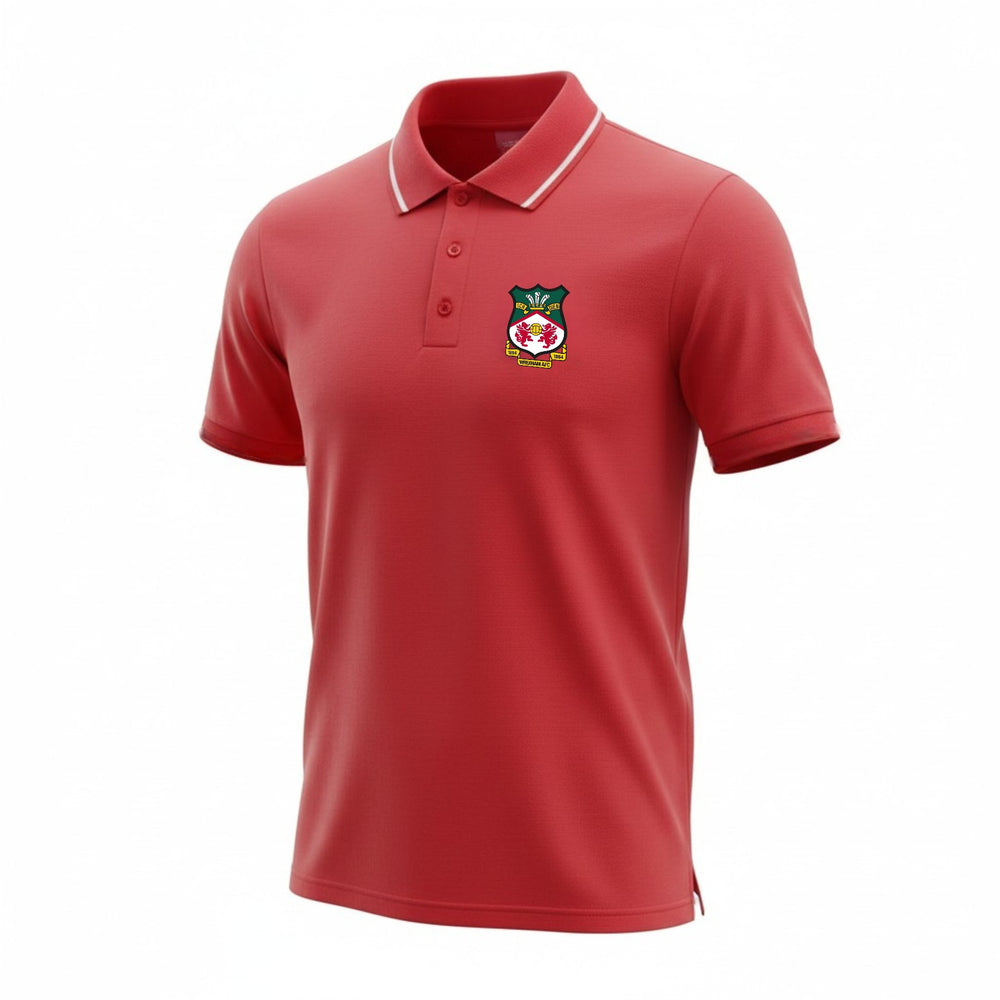 WAFC Crest Essential Polo Shirt – Red