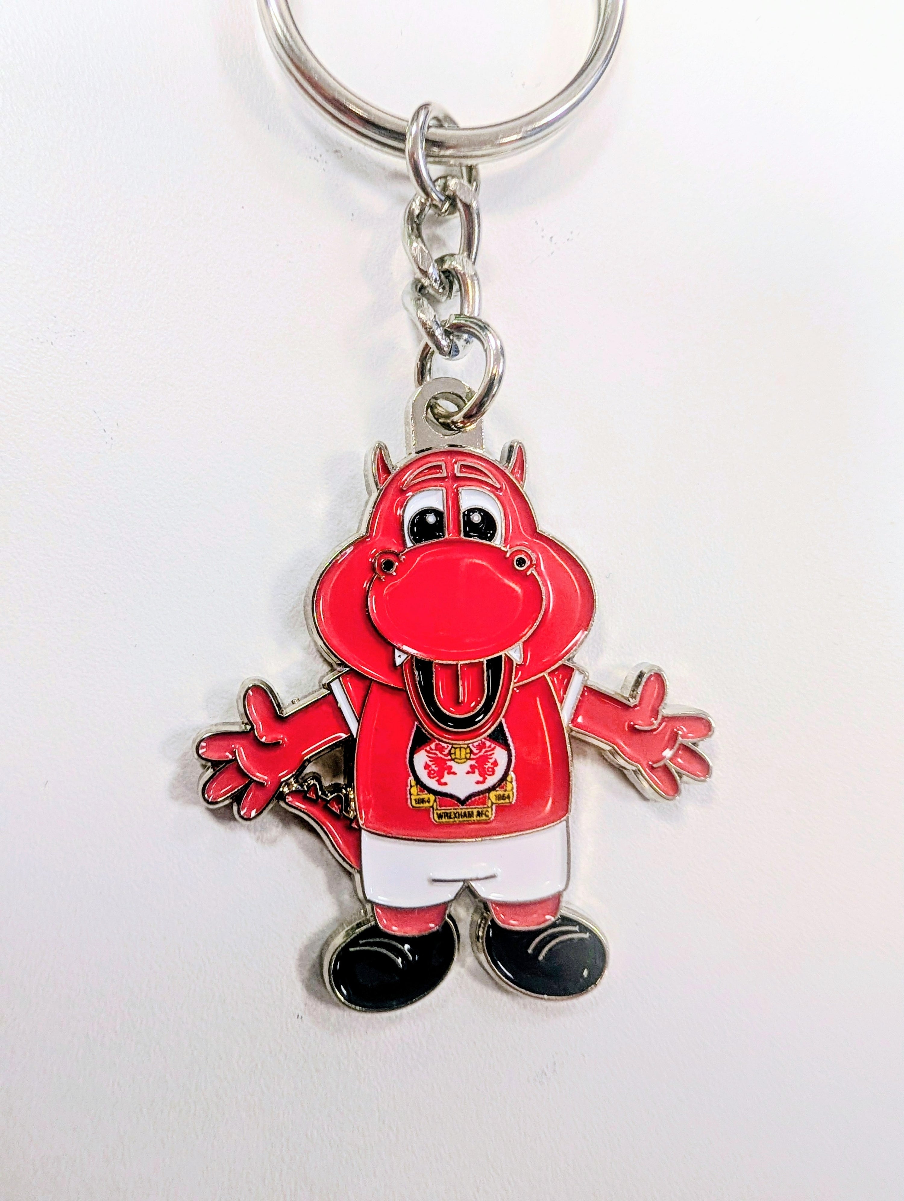 Wrex the Dragon Metal Keyring
