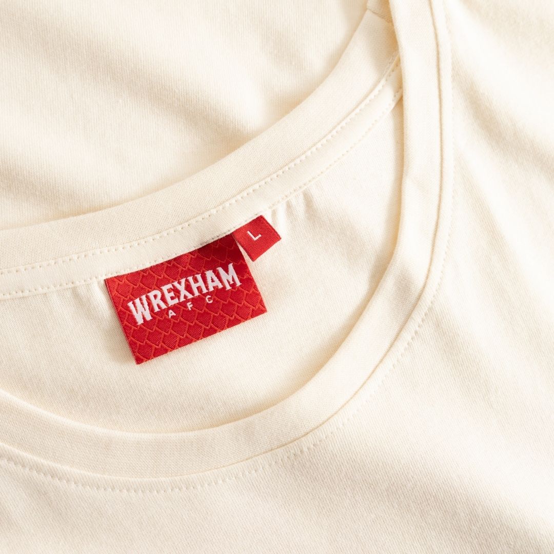 Wrexham Off-White Dragon T-Shirt