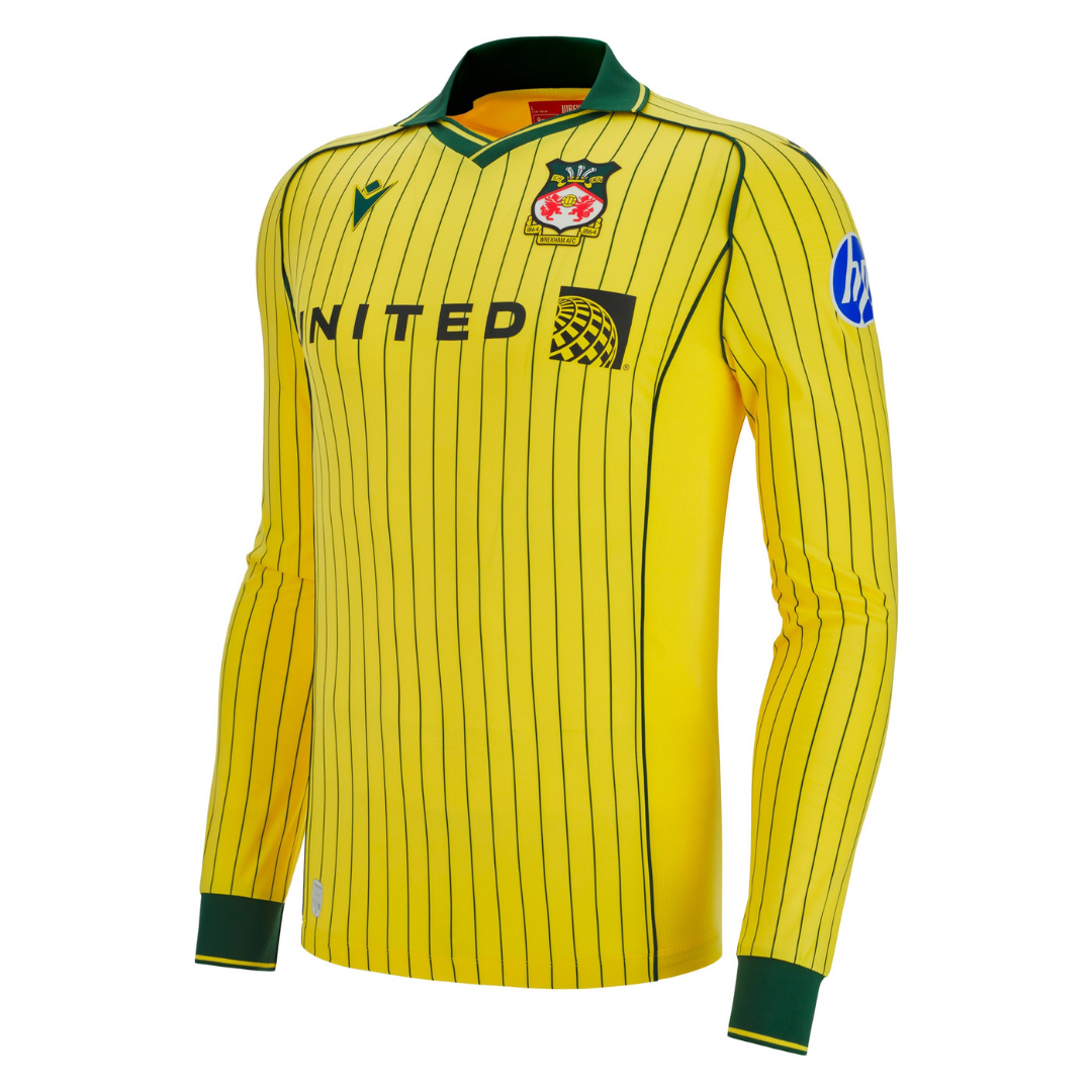Wrexham AFC 25/26 Authentic Away Shirt - Long Sleeve