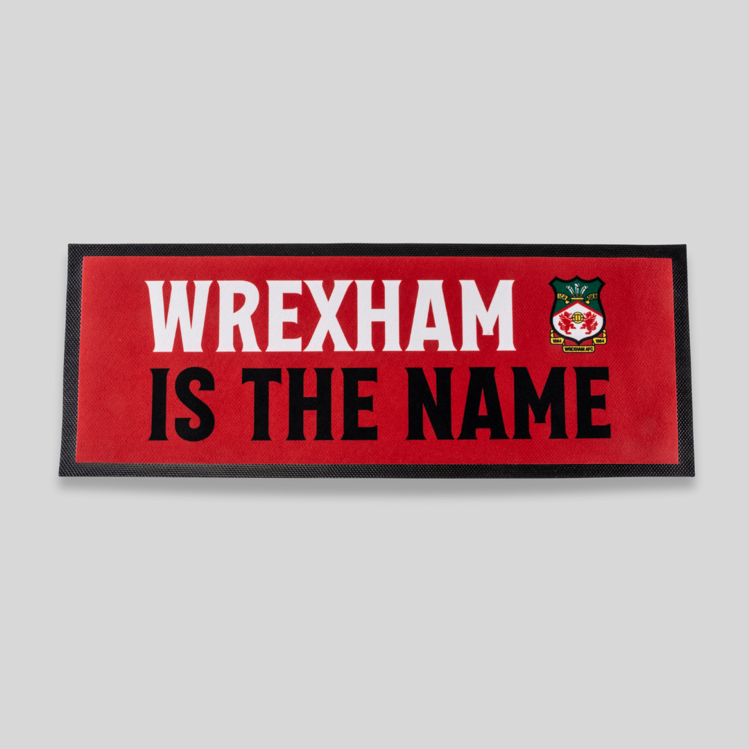 Wrexham Is The Name Bar Matt - Red