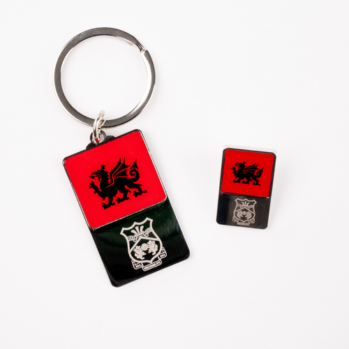 WAFC Keyring & Pin Badge Set