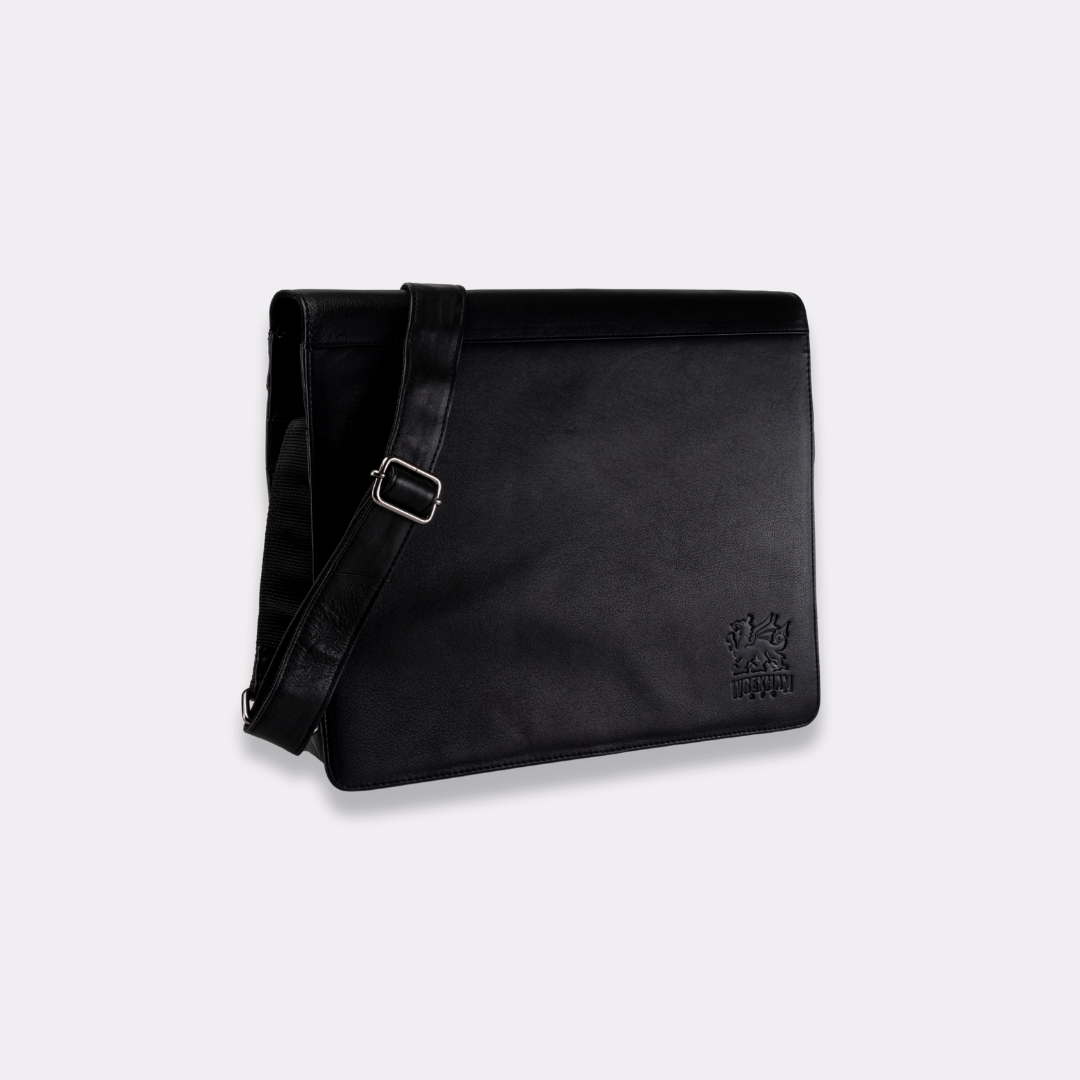 WAFC Leather Laptop Bag