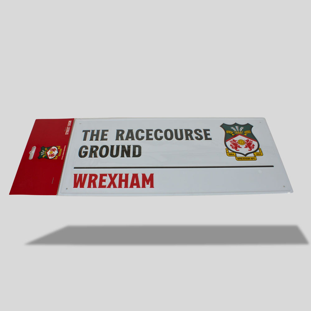 WAFC Racecourse Sign - White