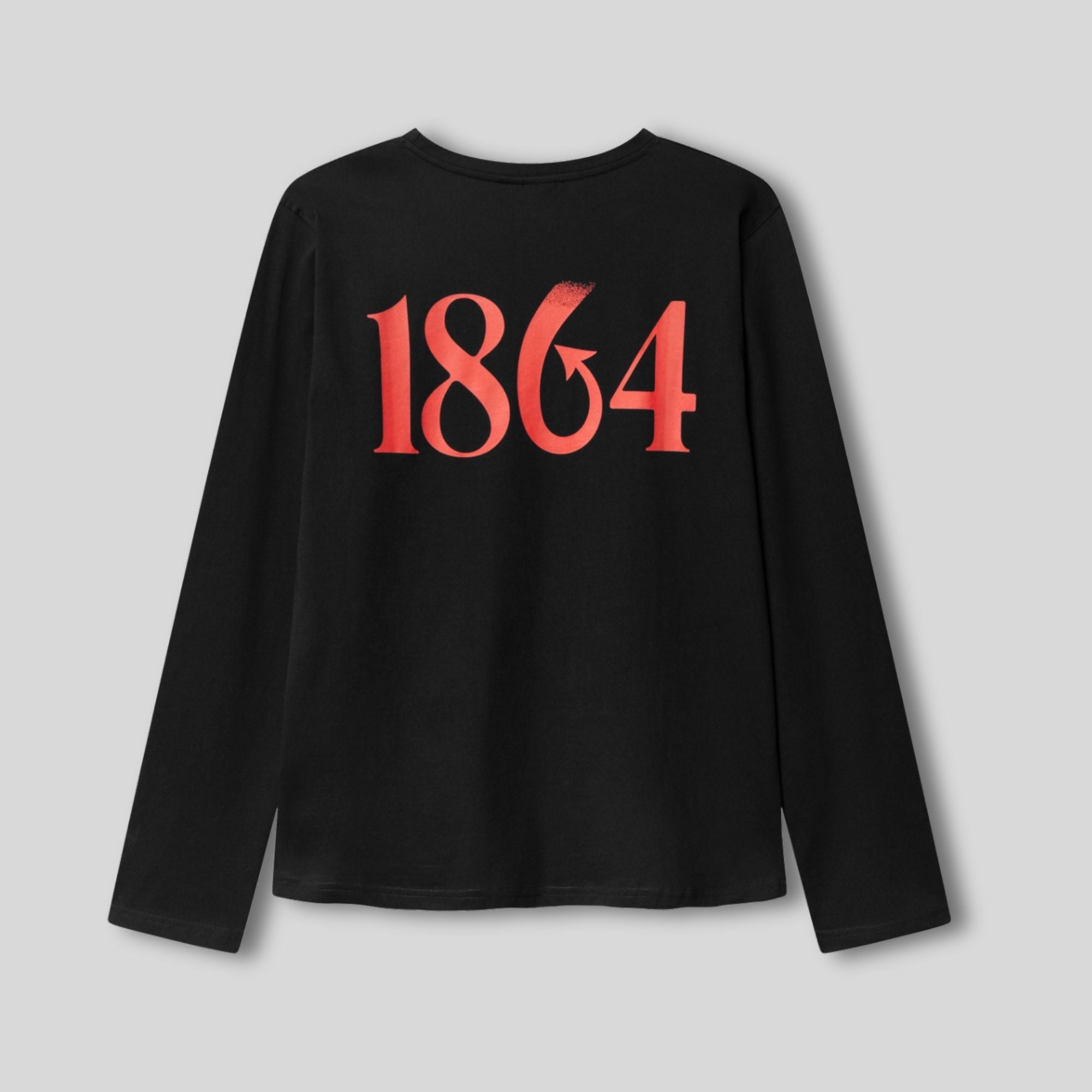 WAFC 1864 Back Long Sleeve Tee - Black