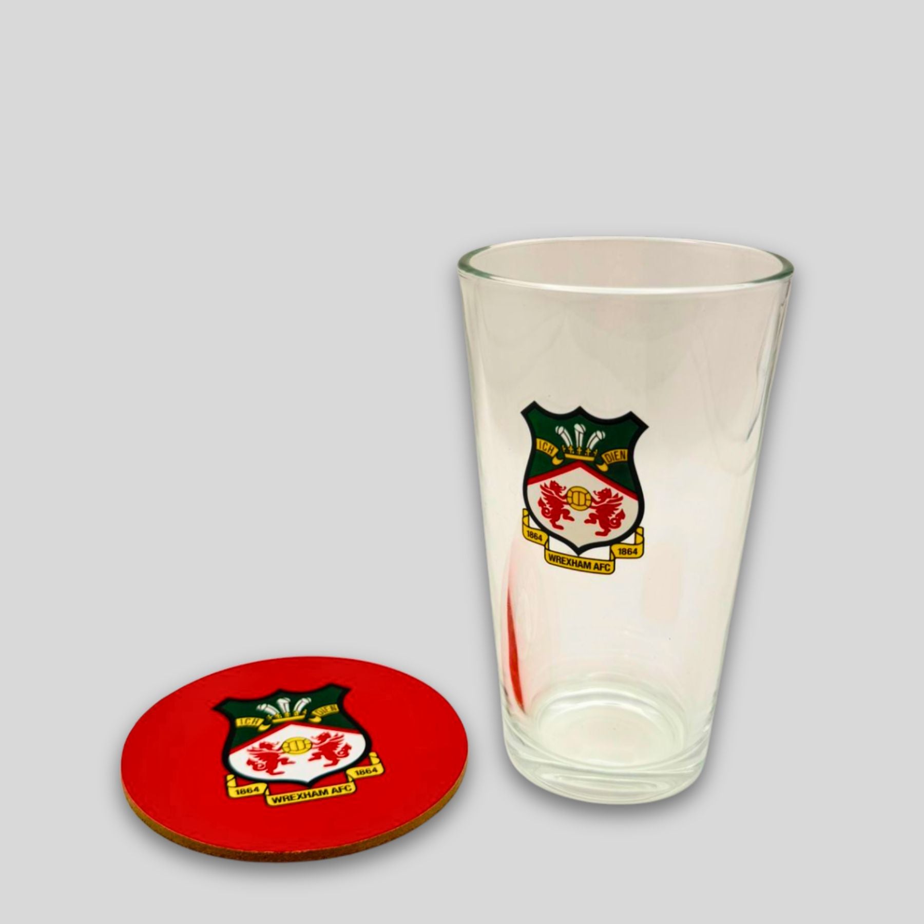 WAFC Glass & Coaster Set
