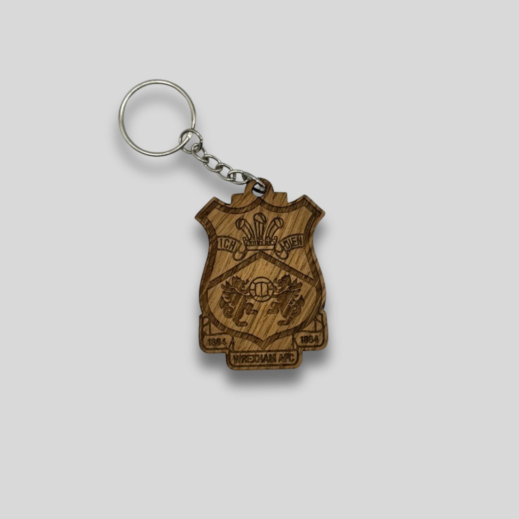 WAFC Wooden Crest Keyring