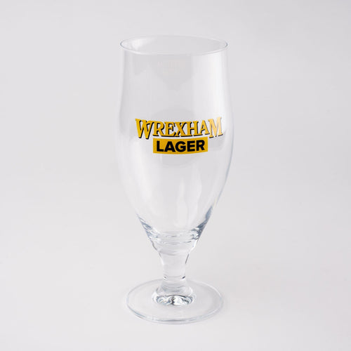 Wrexham Lager Pint Glass