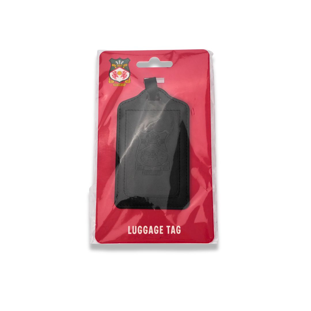 WAFC Leather Luggage Tag