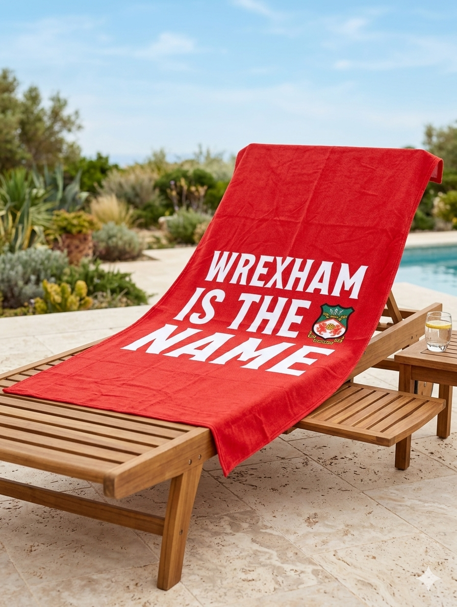 Wrexham Is the Name Beach Towel