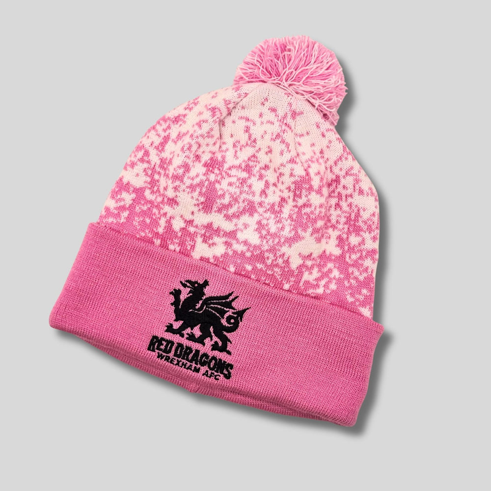 WAFC Pink/White Bobble Hat