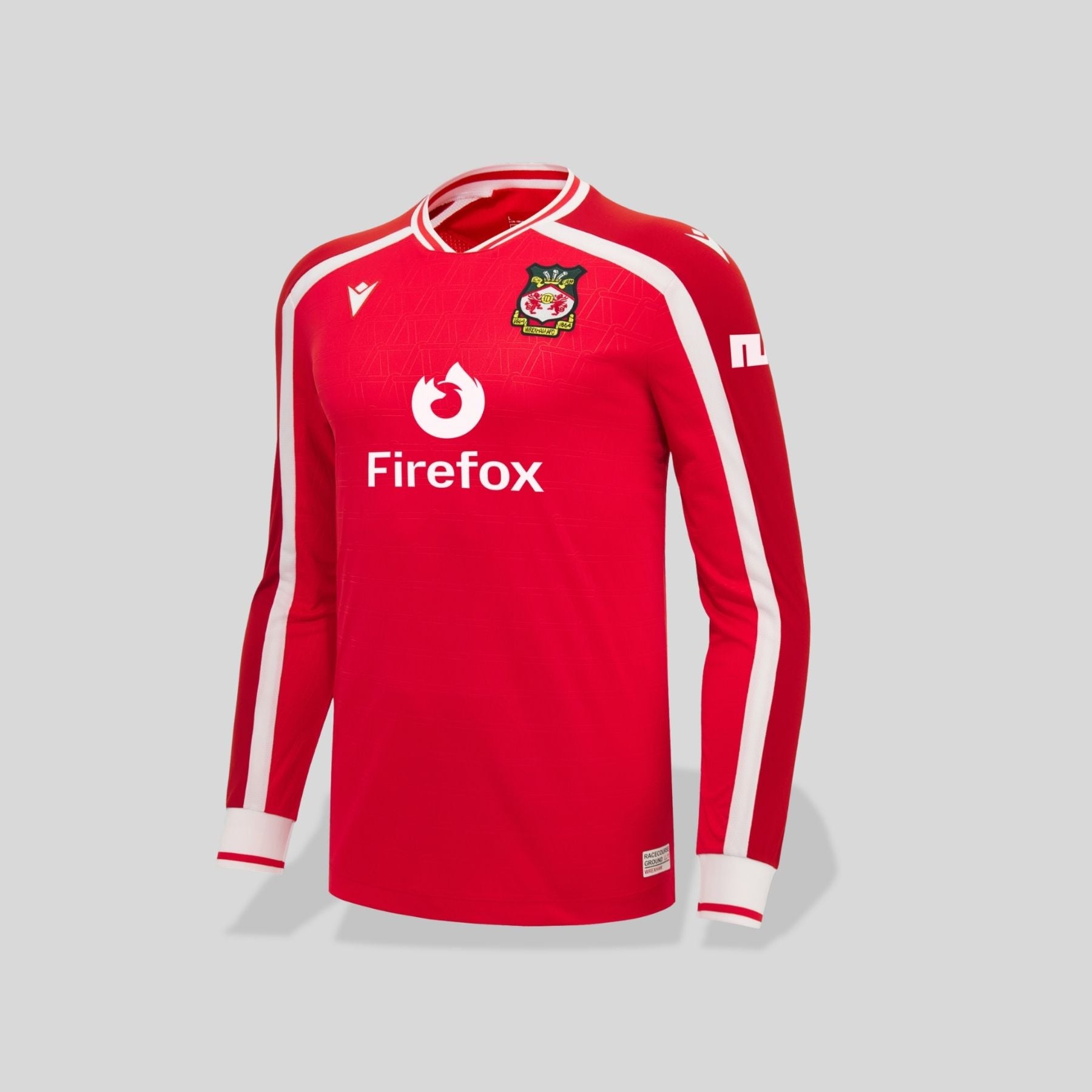 Wrexham AFC Junior 26/27 Authentic Home Shirt - Long Sleeve