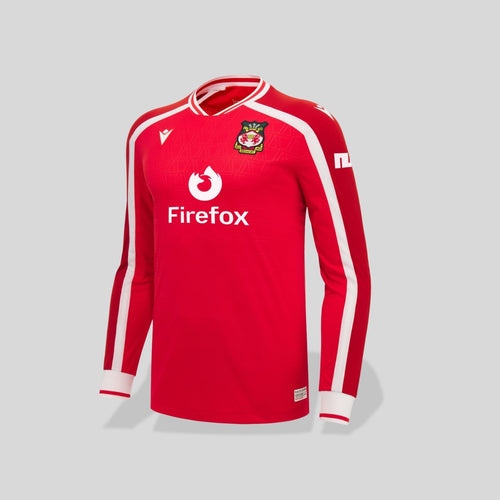 Wrexham AFC Junior 26/27 Authentic Home Shirt - Long Sleeve