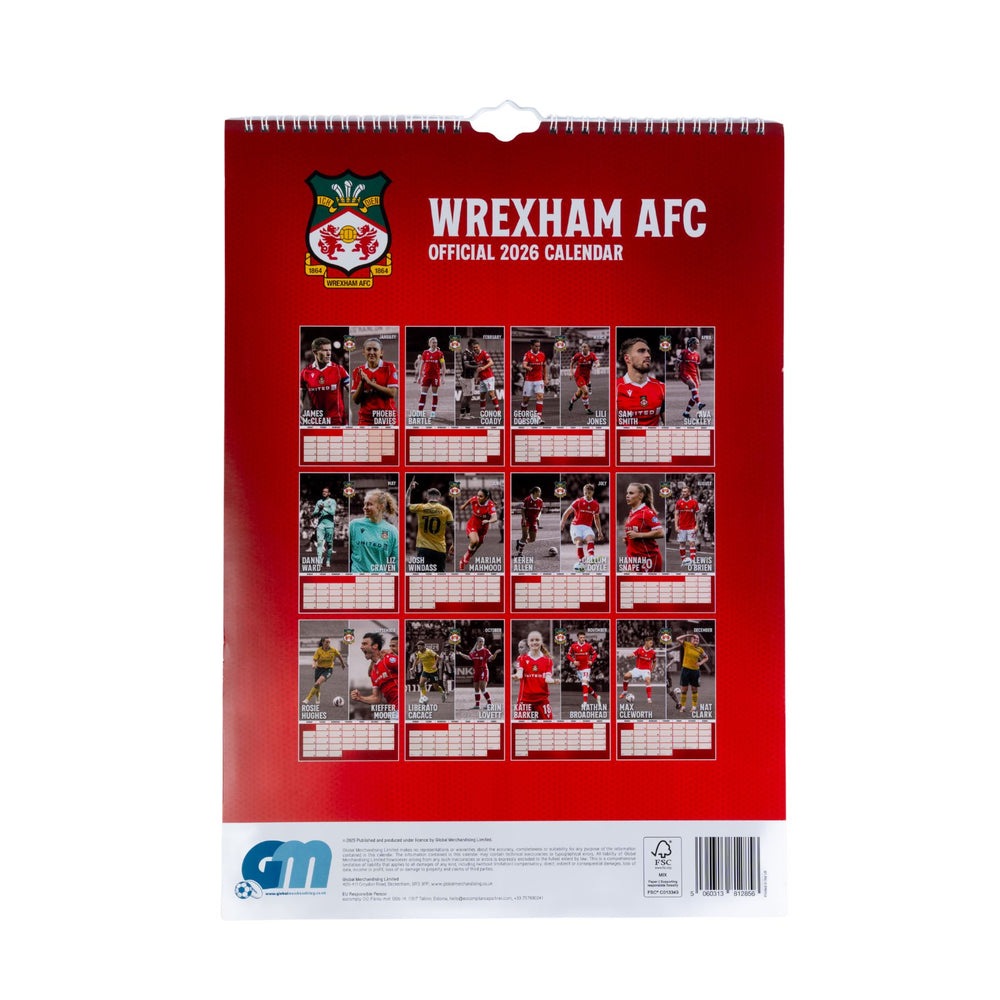 WAFC 2026 Calendar