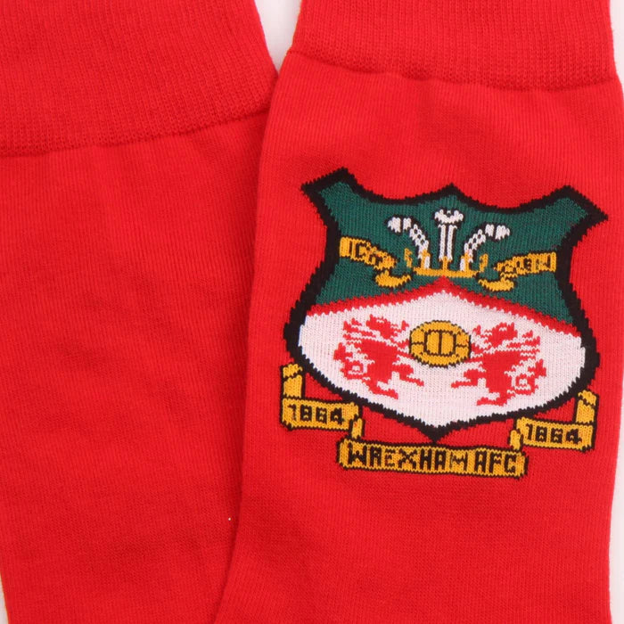 Corgi WAFC Crest Red Cotton Socks