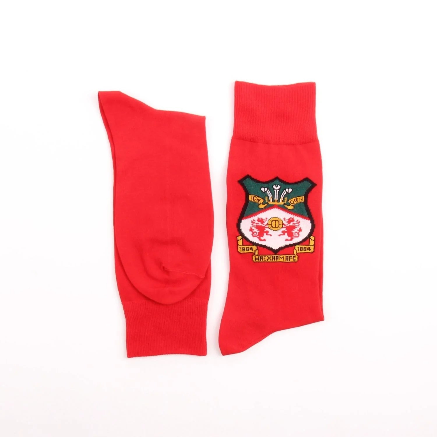 Corgi WAFC Crest Red Cotton Socks