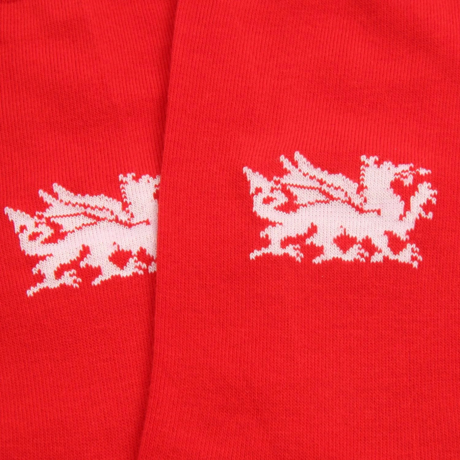 Corgi WAFC Dragon Red Cotton Socks