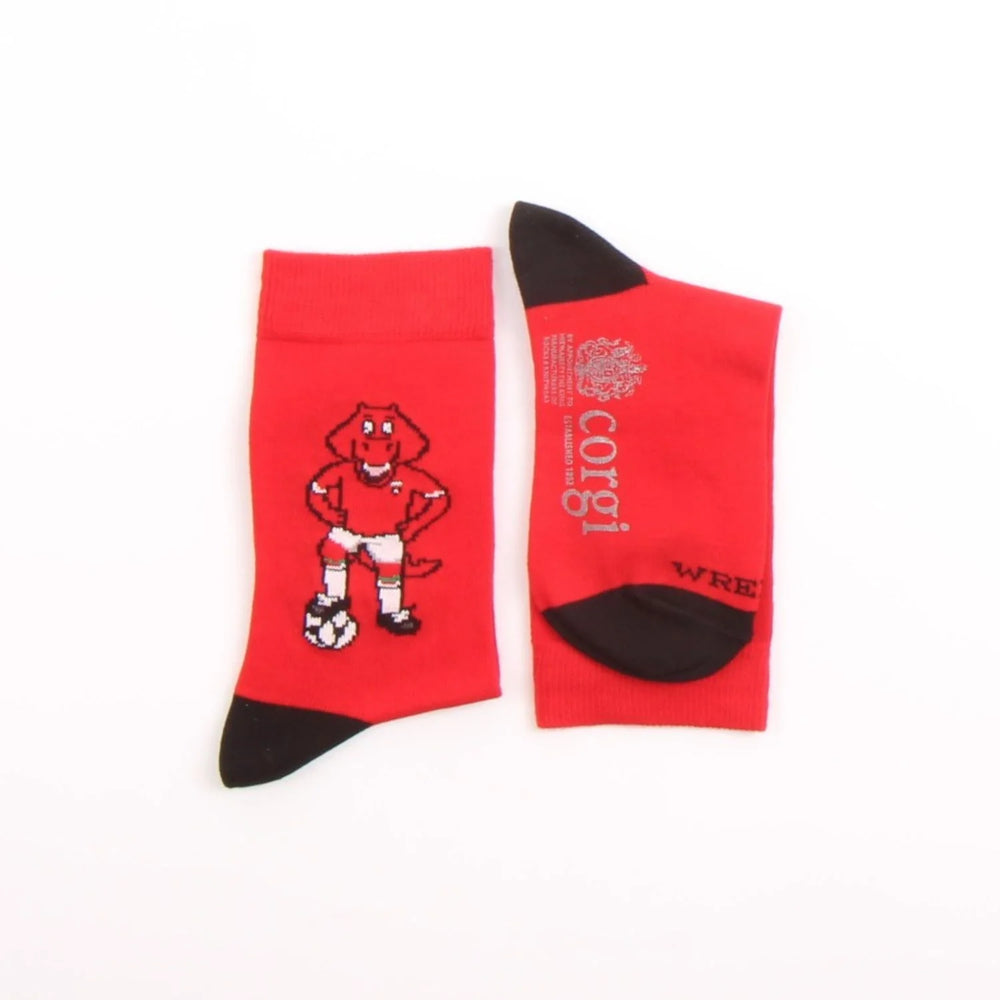 Corgi Wrex Mascot Socks