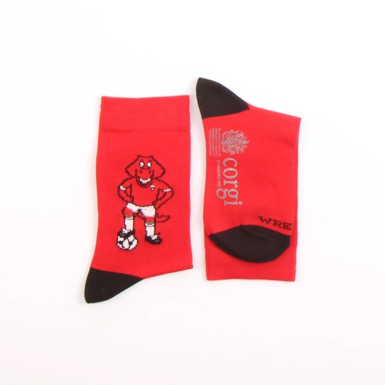 Corgi Wrex Mascot Socks