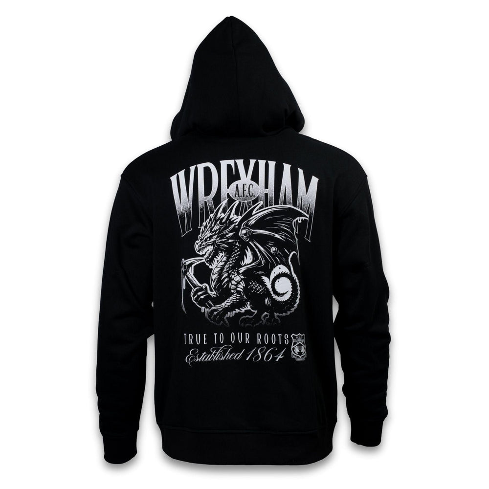 WAFC Charcoal Relaxed Hoodie