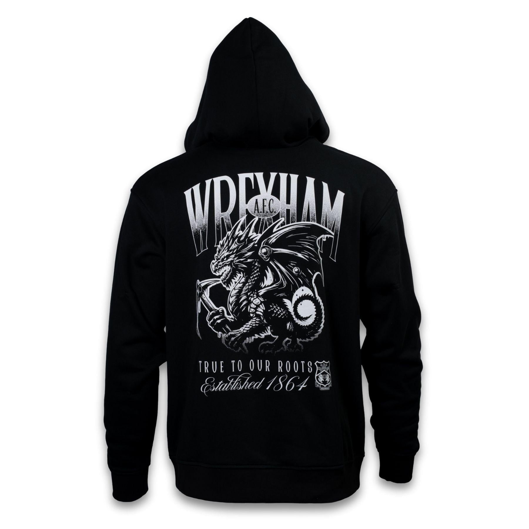 WAFC Charcoal Relaxed Hoodie