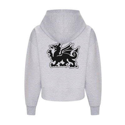 WAFC Women’s Grey Cropped Hoodie