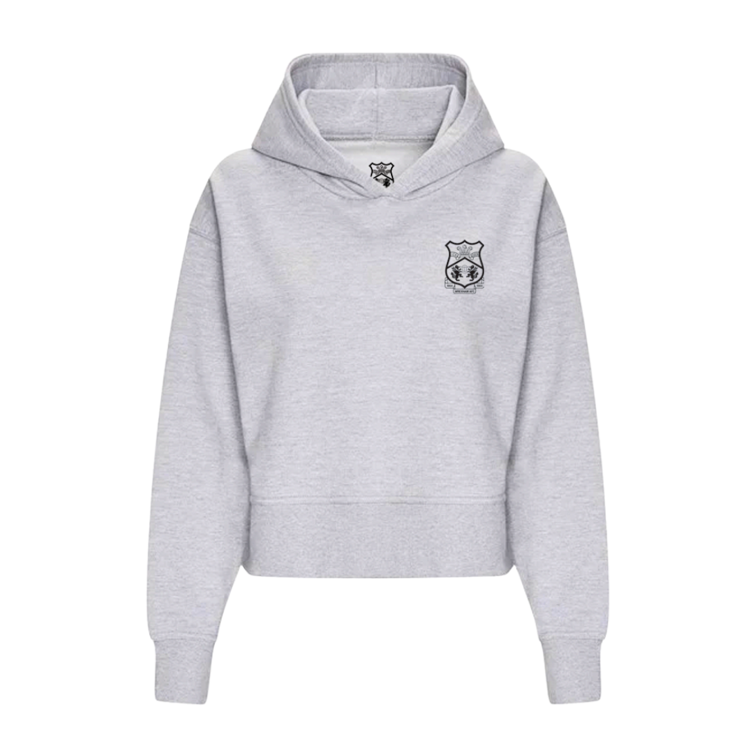 WAFC Women’s Grey Cropped Hoodie