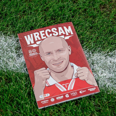 Wregsam product packaging with a person's face on a grass background