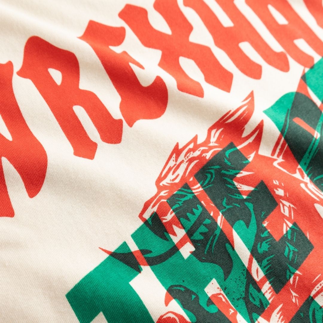 Wrexham Off-White Dragon T-Shirt