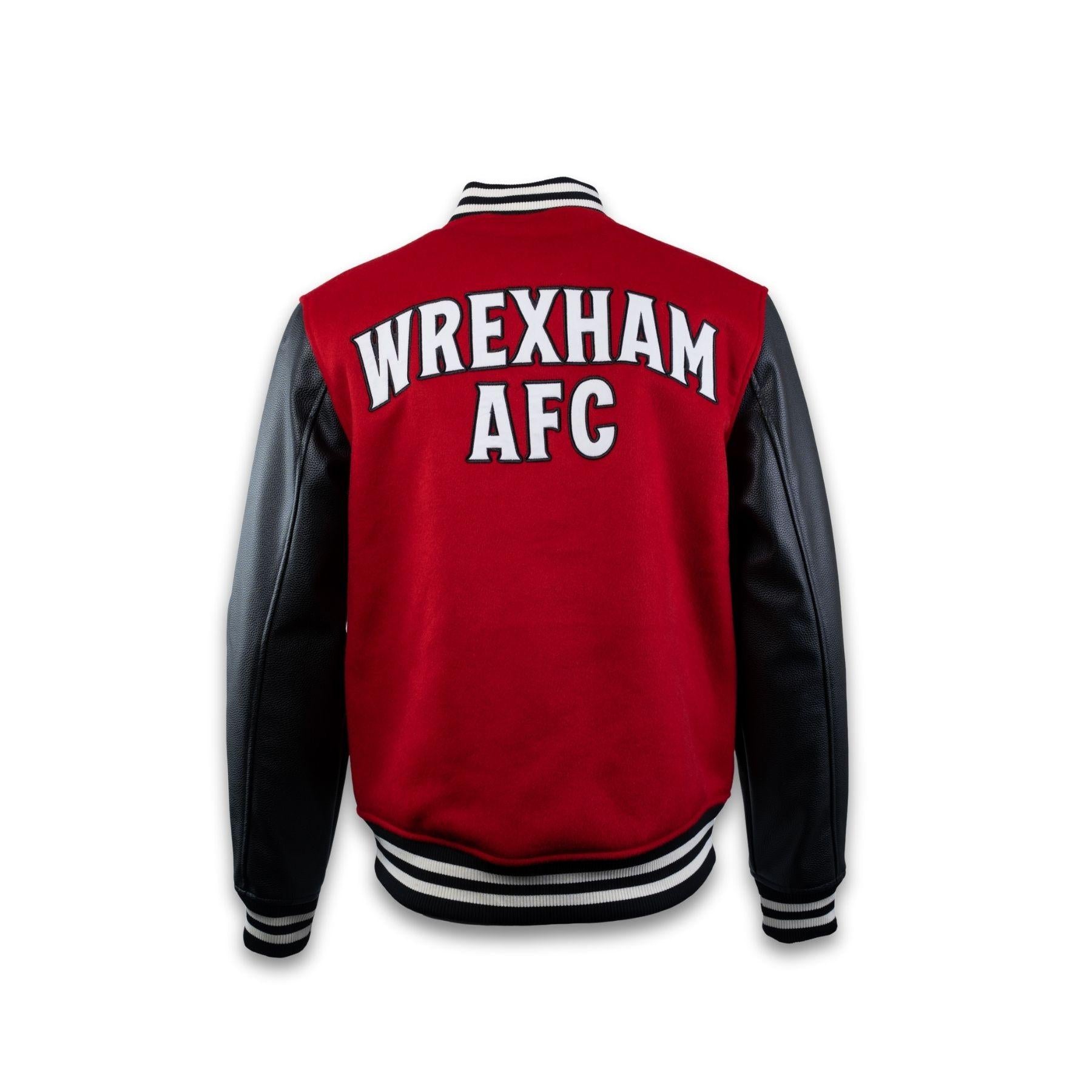 Red Varsity Wool Jacket