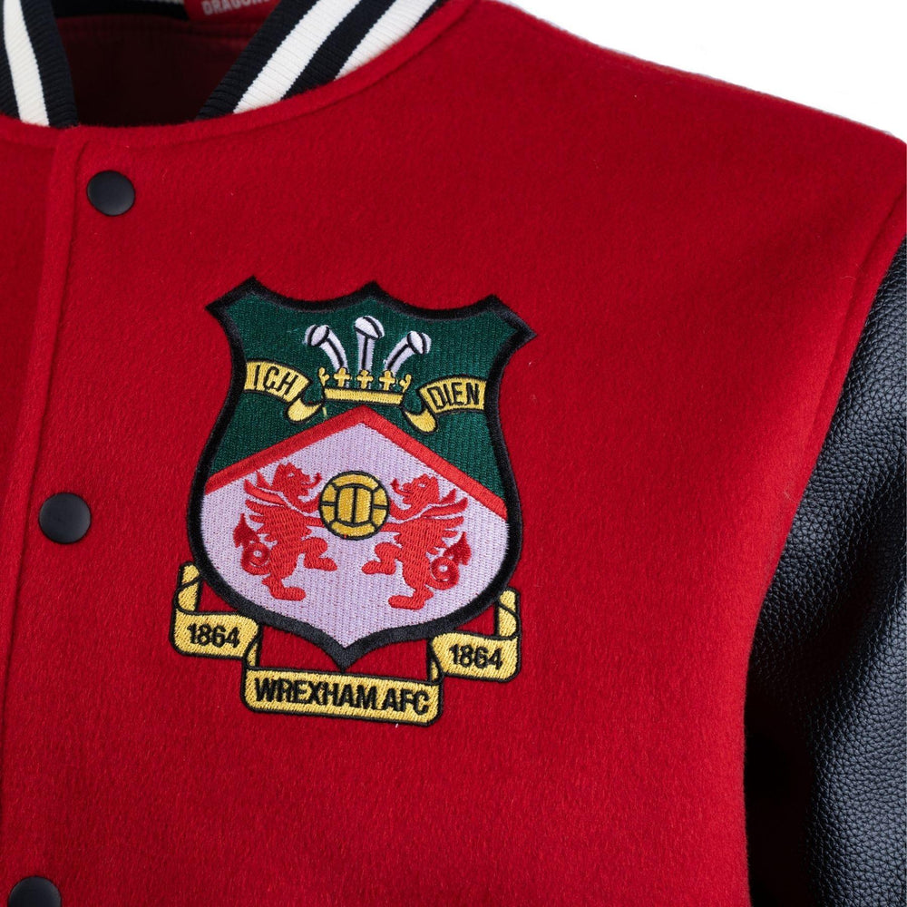 Red Varsity Wool Jacket