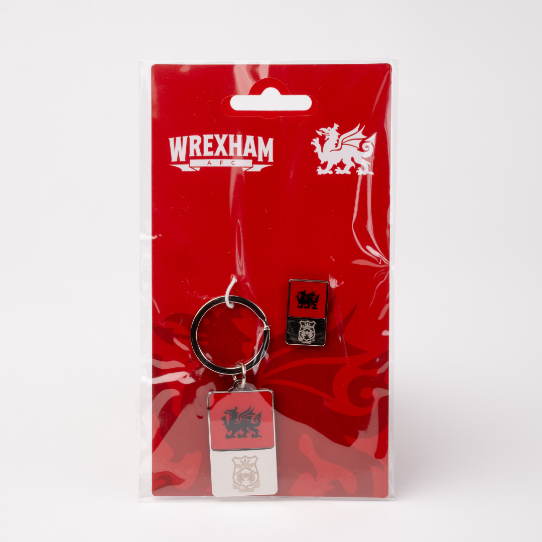WAFC Keyring & Pin Badge Set