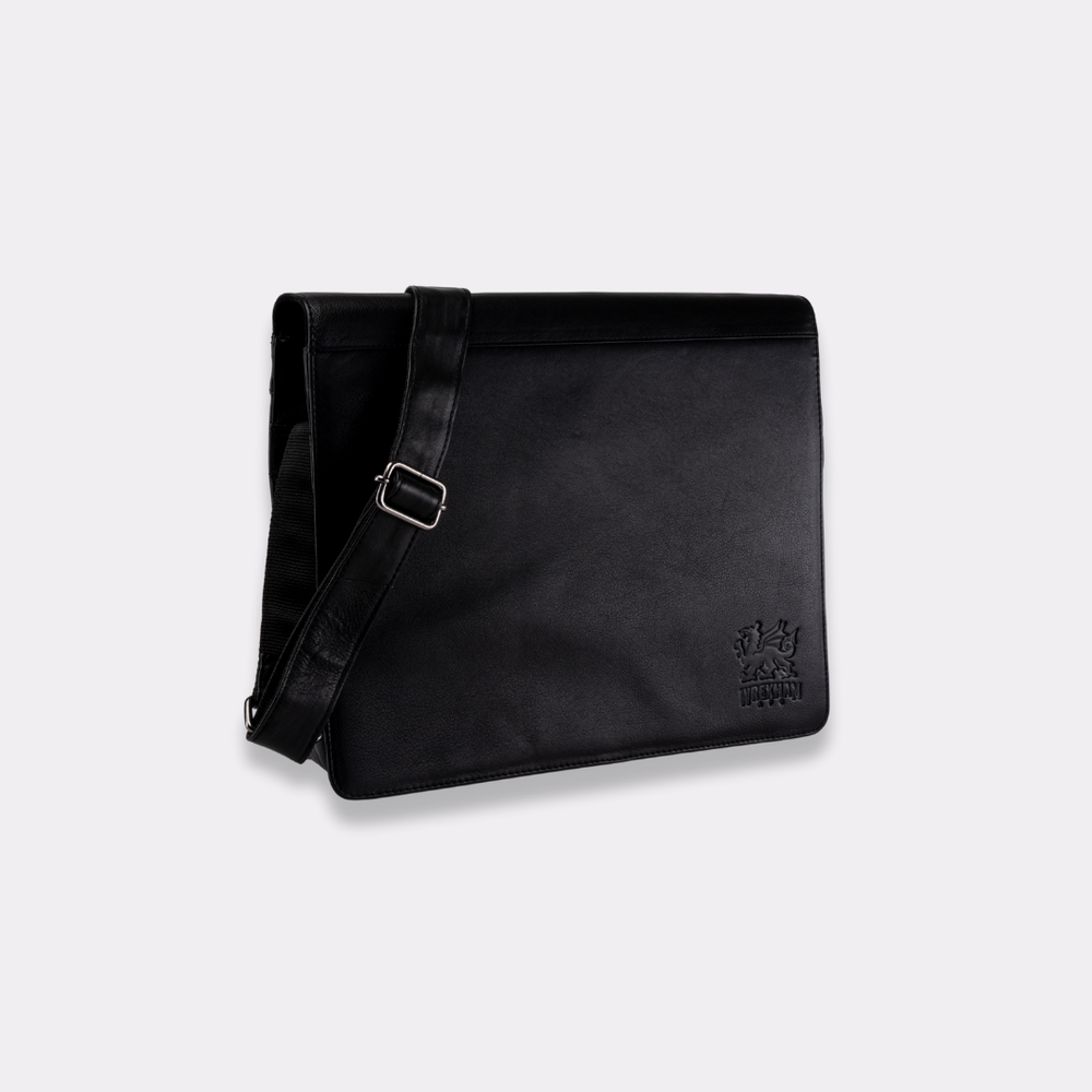WAFC Leather Laptop Bag