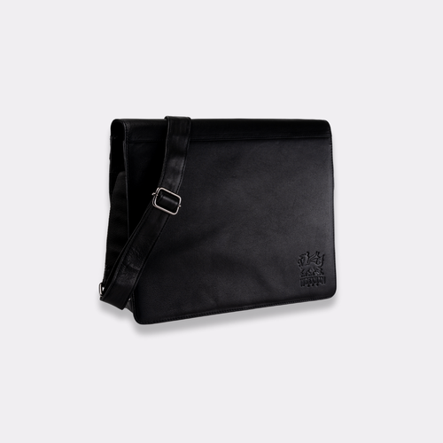 WAFC Leather Laptop Bag