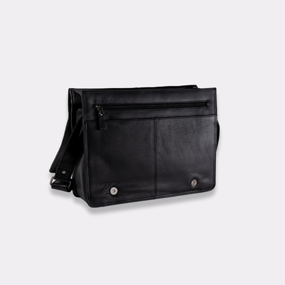 WAFC Leather Laptop Bag