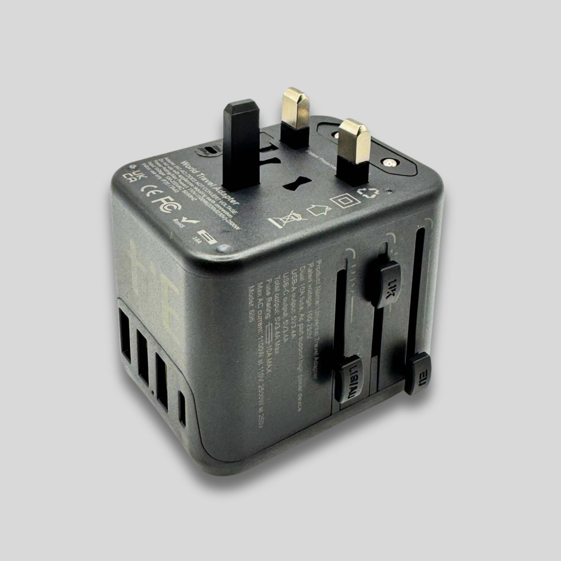 WAFC Travel Adaptor Plug