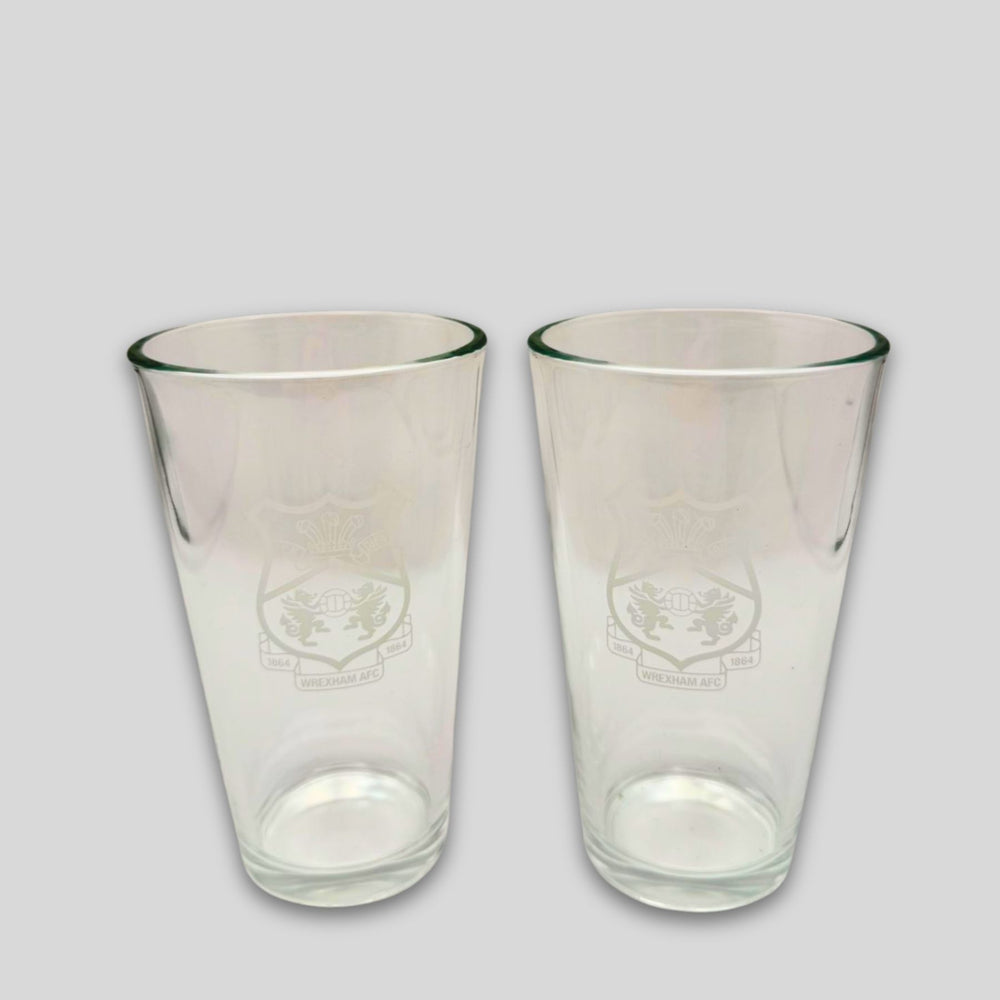 WAFC Twin Pack Straight Pint Glasses