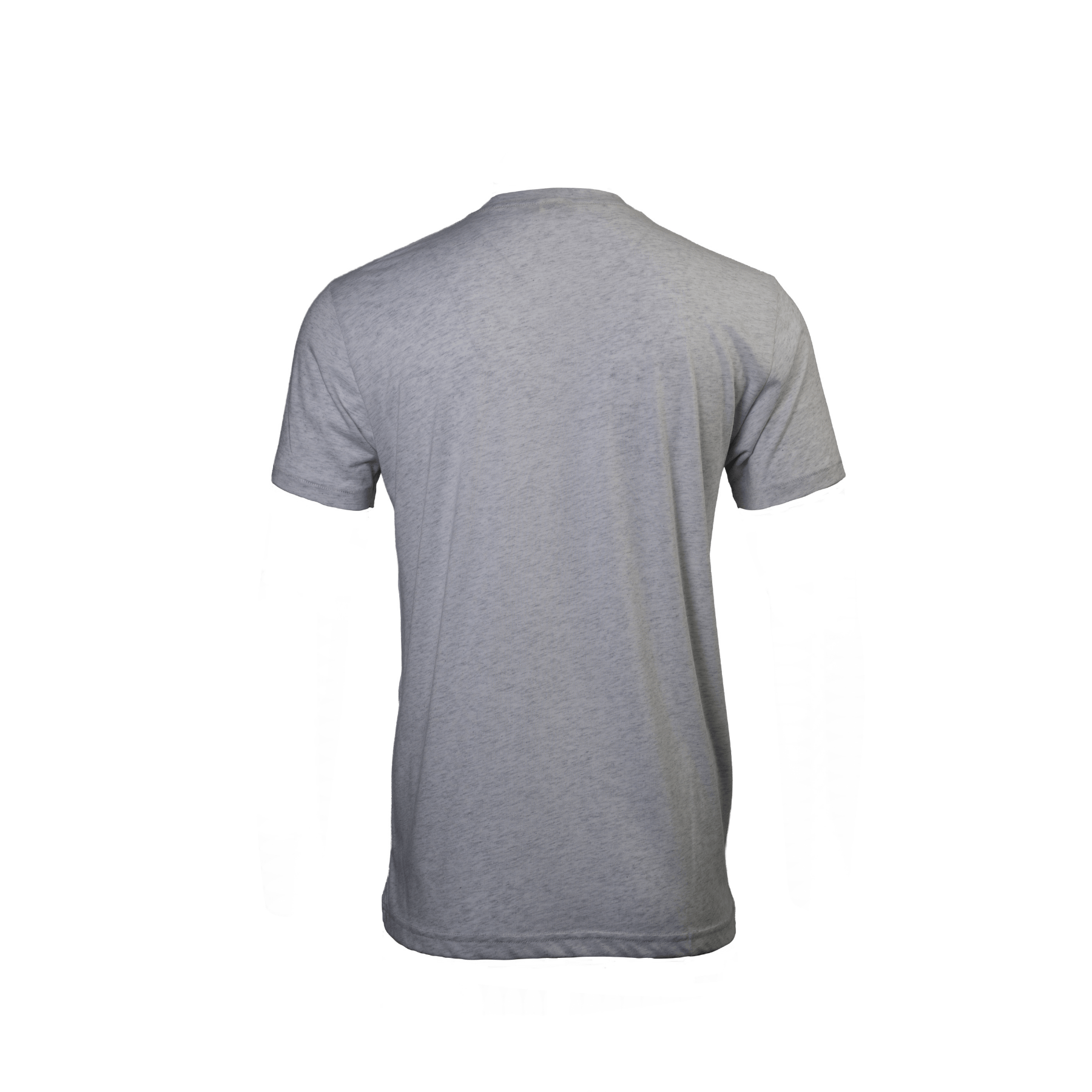 Gray t-shirt on a white background