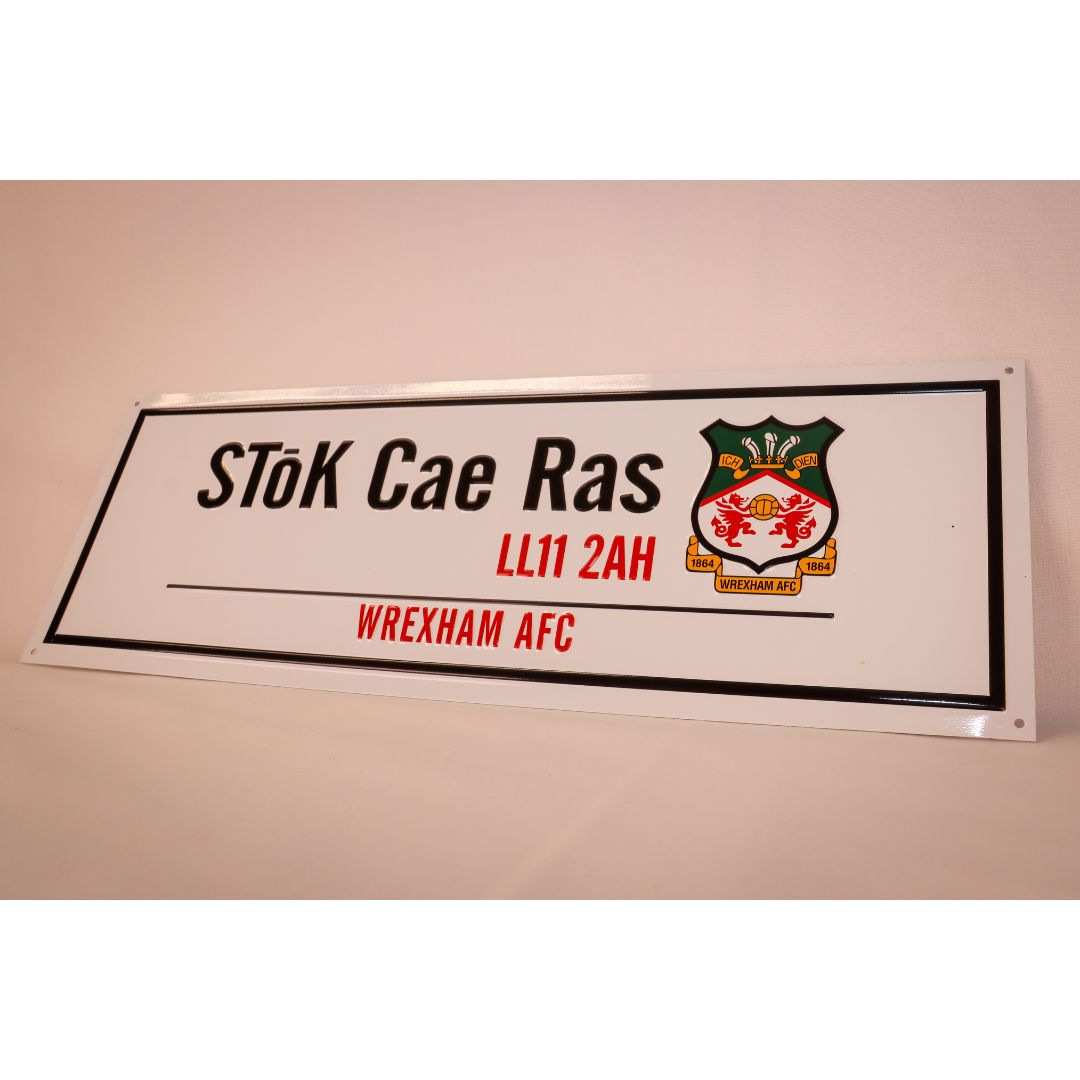 Street Sign - White