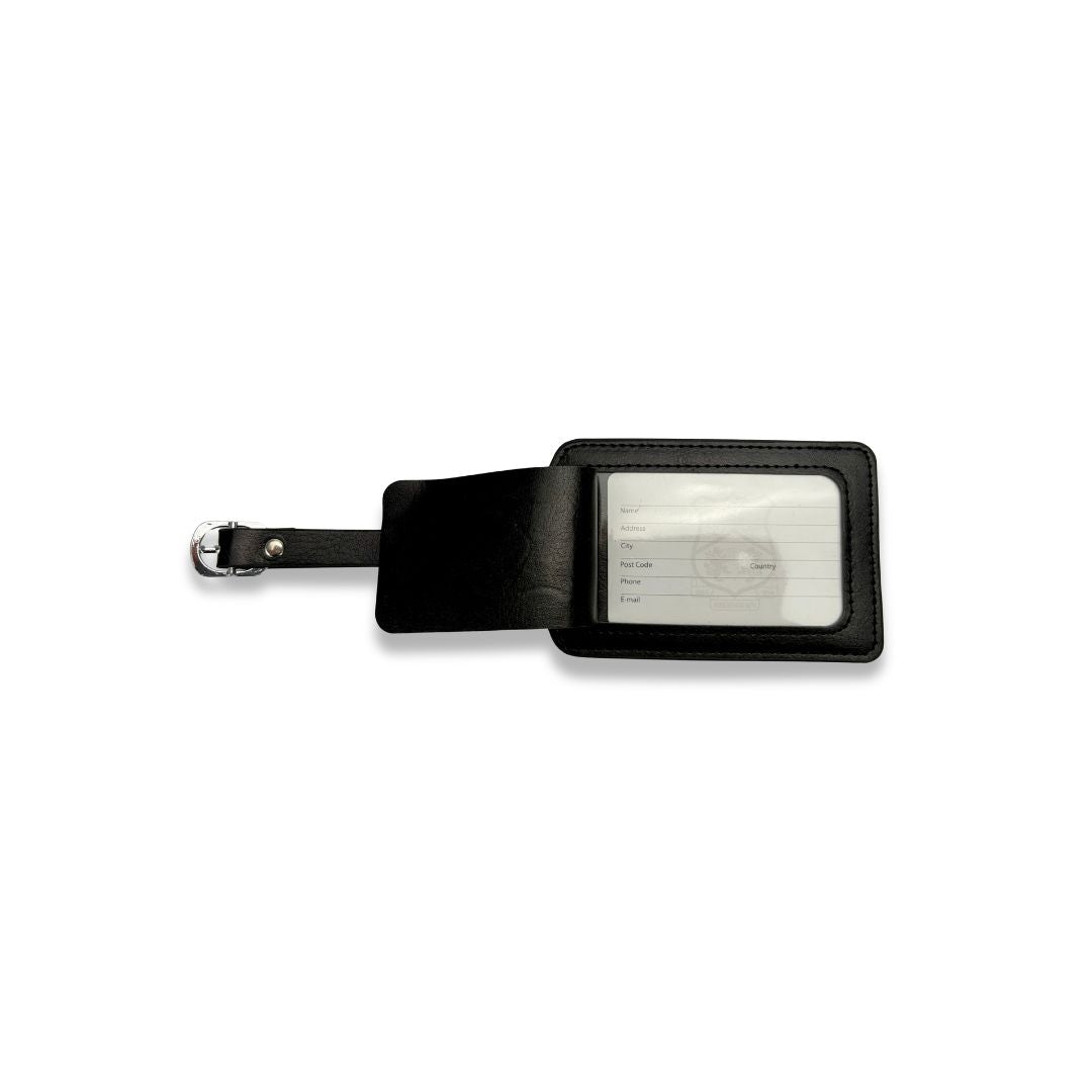 WAFC Leather Luggage Tag