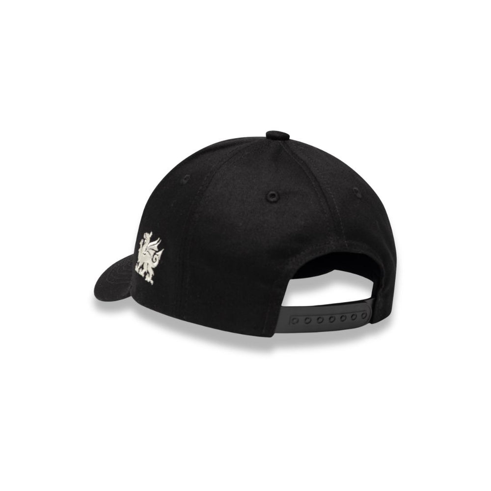 Red Dragons Black Snapback Cap