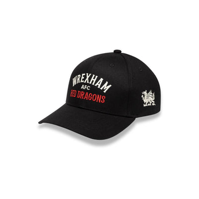 Red Dragons Black Snapback Cap