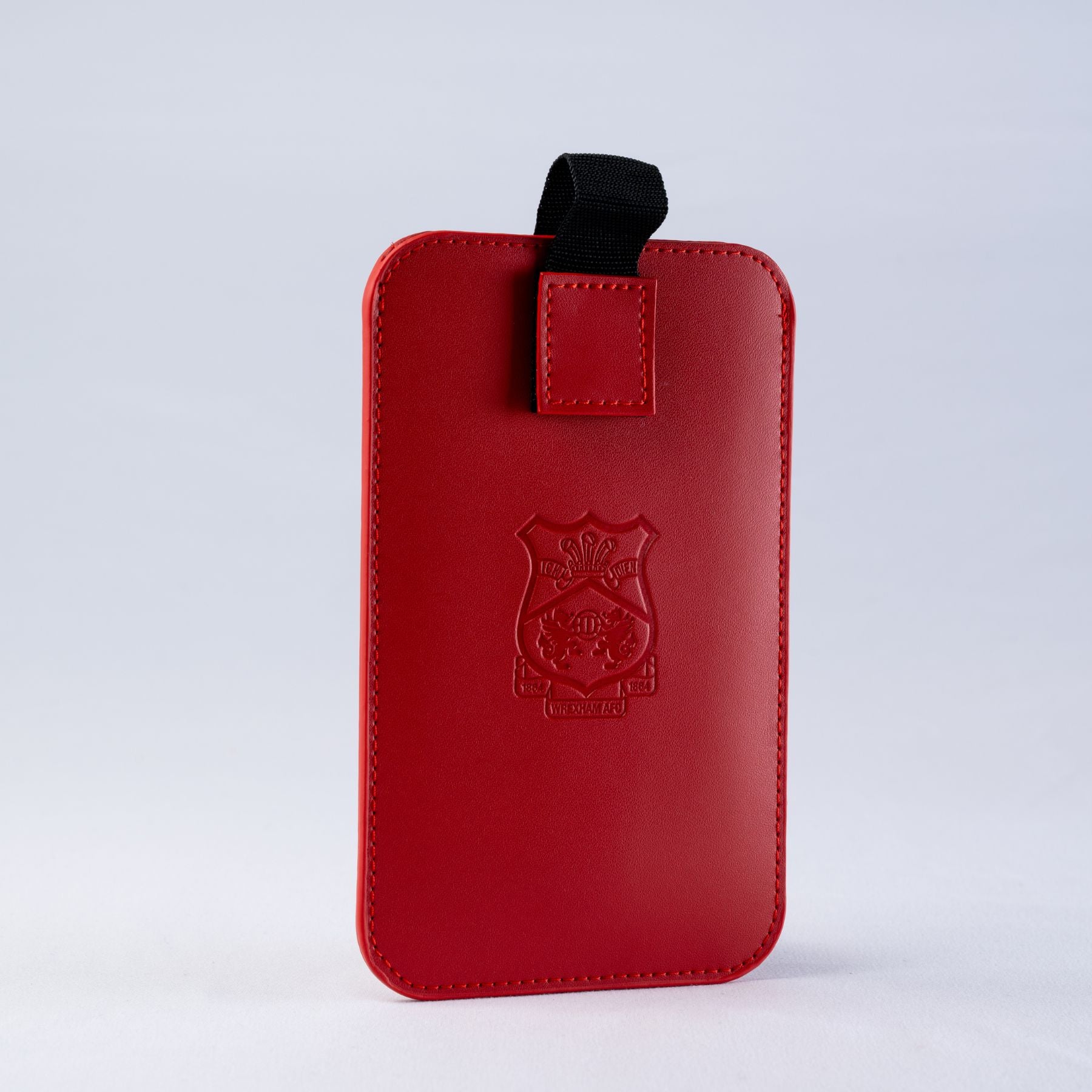 WAFC Red Leather Phone Case